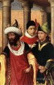 Gruppe von Männern Niederländische Maler Rogier van der Weyden
